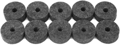 4cm Drum Cymbal Felt Pads Cymbal Stand Replacement Pads Grey 10 PCS/Set